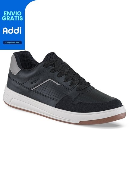 Tenis Urbanos Tabio Negro Para Hombre Croydon