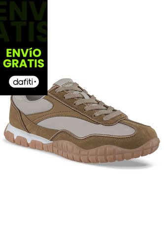 Tenis Urbanos Zilmo Beige Croydon Para Mujer Croydon