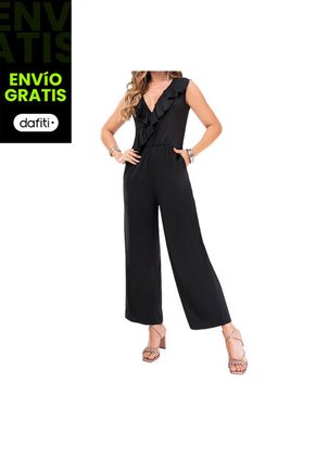 Enterizo Lupe Negro Para Mujer Croydon