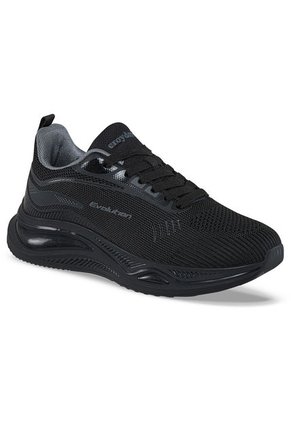 Tenis Running Yixol Negro-Negro Para Mujer Croydon