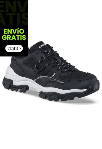 Tenis Urbanos Ztam Negro Croydon Para Mujer Croydon