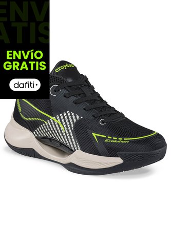 Tenis Basketball Lagol Negro Croydon Para Hombre Croydon