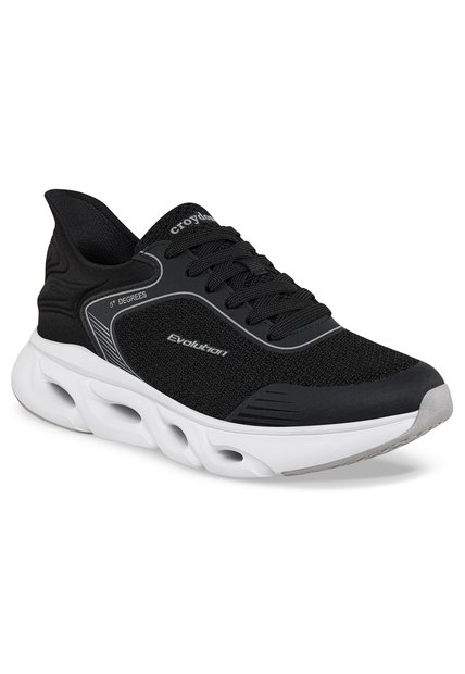 Tenis Running Ruki Negro-Gris Croydon Para Mujer