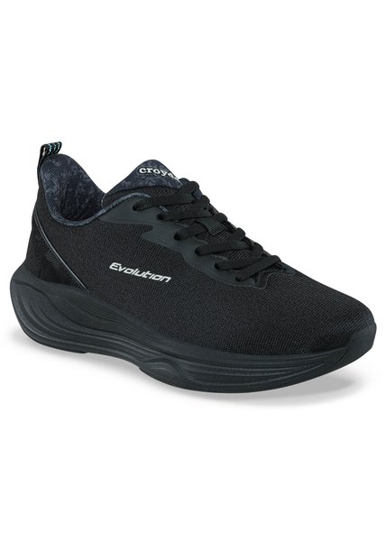 Tenis Running Meka Negro Croydon Para Mujer