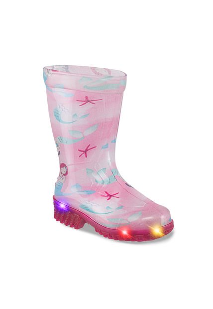 Botas De Lluvia Crisyel Rosa Para Niña Croydon