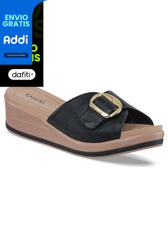Sandalias Tacón Layna Negro Para Mujer Croydon Croydon