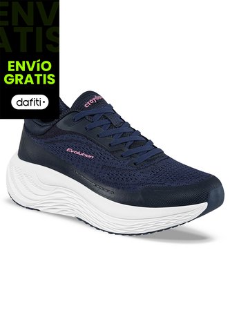 Tenis Running Zapi Azul Osc Croydon Para Mujer Croydon