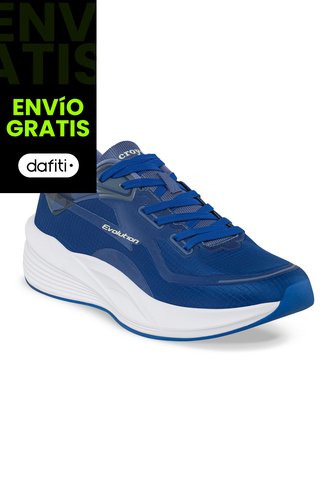 Tenis Running Wihop Azul Osc Croydon Para Hombre Croydon