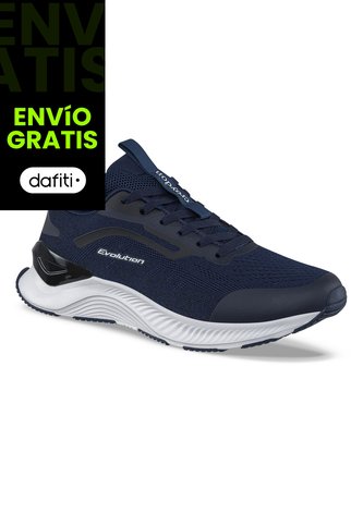 Tenis Running Habar Azul Osc Croydon Para Hombre Croydon