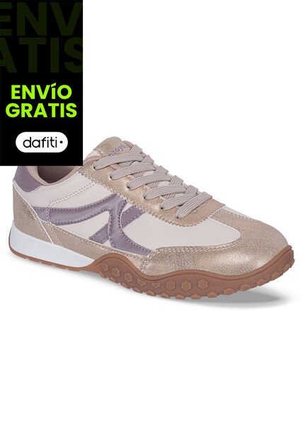 Tenis Urbanos Tebar Palo Rosa Croydon Para Mujer