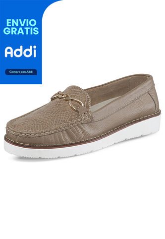 Mocasines Meredith Caqui Para Mujer Croydon Croydon