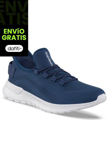 Tenis Para Caminar Regaf Azul Osc Croydon Para Mujer