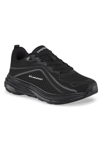 Tenis Running Tibble Negro-Negro Para Mujer Croydon Croydon