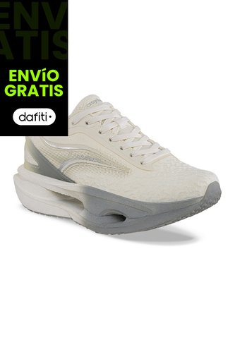 Tenis Running Talod Beige-Gris Croydon Para Mujer Croydon