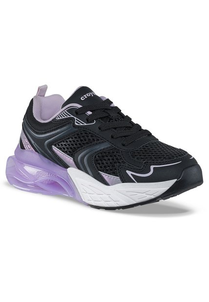 Tenis Urbanos Kelo Negro Croydon Para Niña