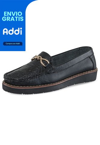 Mocasines Meredith Negro Para Mujer Croydon Croydon
