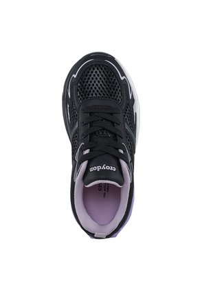 Tenis Urbanos Kelo Negro Croydon Para Niña