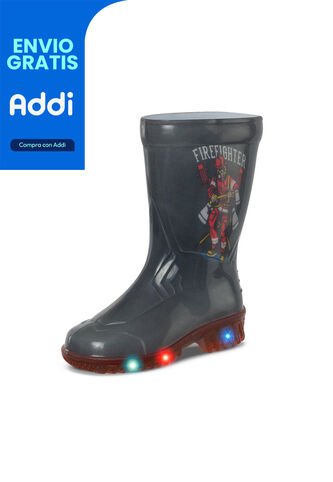 Botas Lluvia Isbaal Rojo Para Niño Croydon Croydon