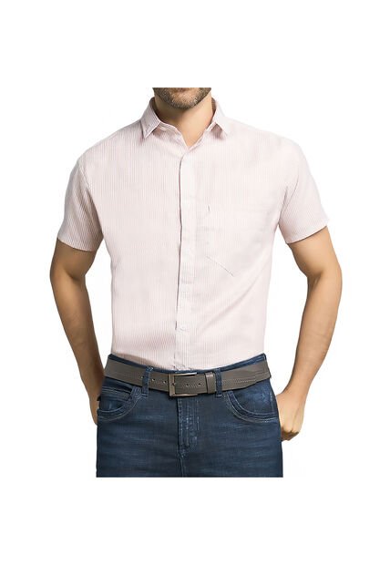Camisa Mateo Coral Para Hombre Croydon