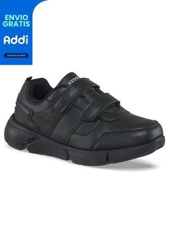 Tenis Colegio Hannir V Negro-Negro Para Hombre Y Mujer Croydon Croydon