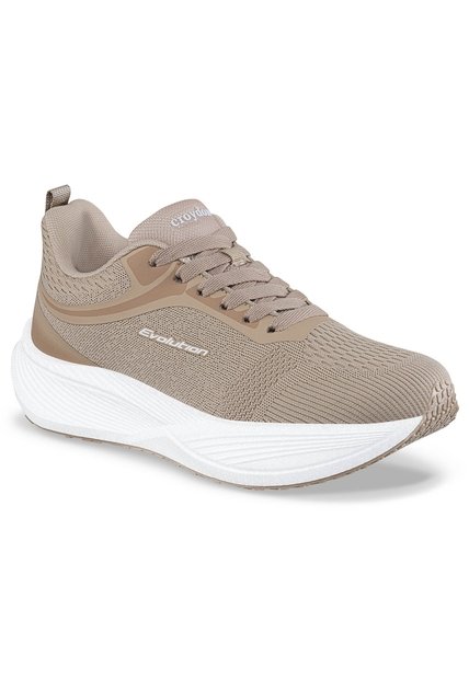 Tenis Running Felin Beige Croydon Para Mujer