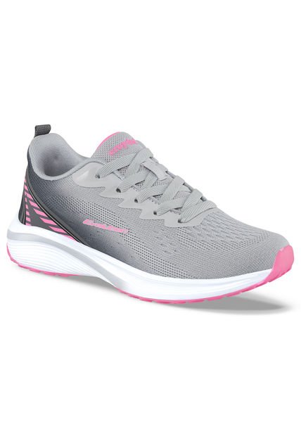 Tenis Running Plump Gris Para Mujer Croydon