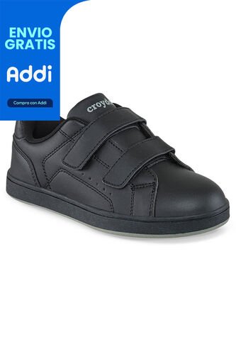 Tenis Colegio Tirtel V Negro Para Niño Y Niña Croydon Croydon