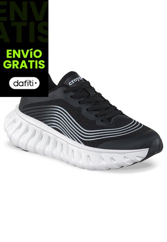 Tenis Running Cezod Negro Croydon Para Mujer Croydon