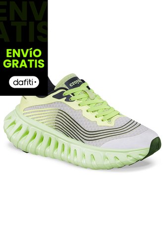 Tenis Running Cezod Verde Croydon Para Mujer Croydon