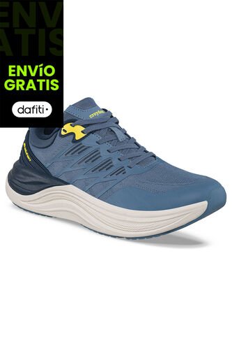 Tenis Running Gruw Azul Croydon Para Hombre Croydon