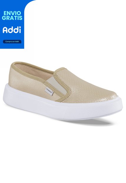 Tenis Faroo Oro Para Mujer Croydon