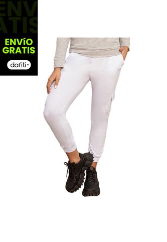 Jogger Alicia Blanco Para Mujer Croydon Croydon