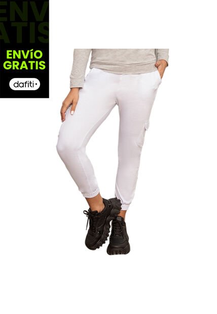 Jogger Alicia Blanco Para Mujer Croydon