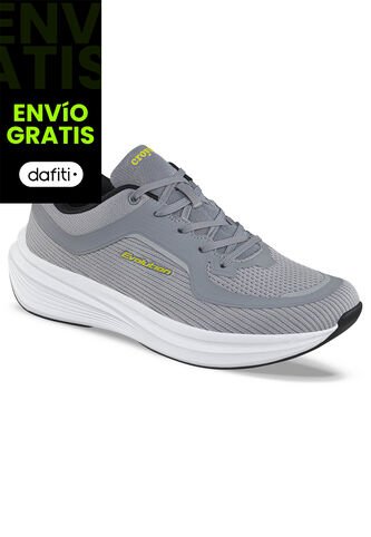 Tenis Running Nock Gris Croydon Para Hombre Croydon