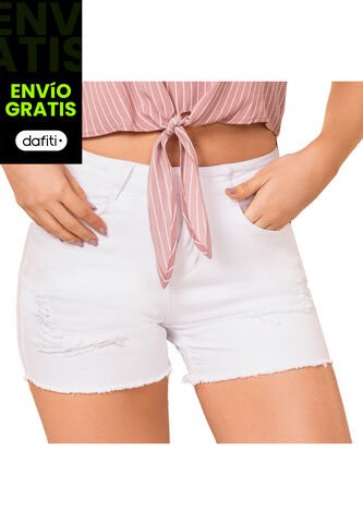 Short Sandy Blanco Para Mujer Croydon Croydon