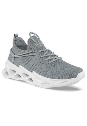 Tenis Running Pixer Gris Para Mujer Croydon