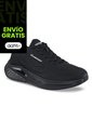 Tenis Running Zicril Negro-Negro Croydon Para Hombre de Croydon