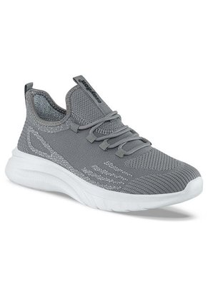 Tenis Running Pemax Gris-Blanco Para Hombre Croydon