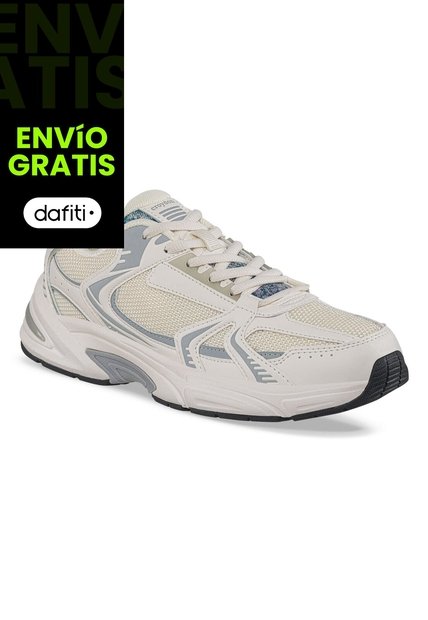 Tenis Urbanos Vloc Beige Croydon Para Mujer