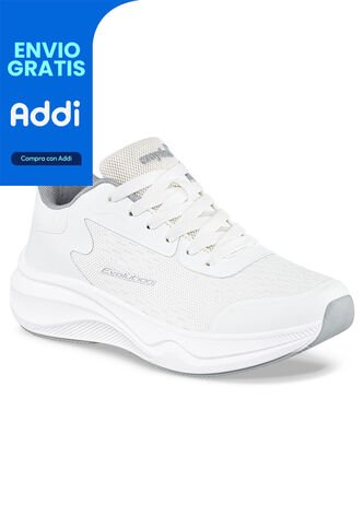 Tenis Colegio Pozit Blanco Para Hombre Y Mujer Croydon Croydon