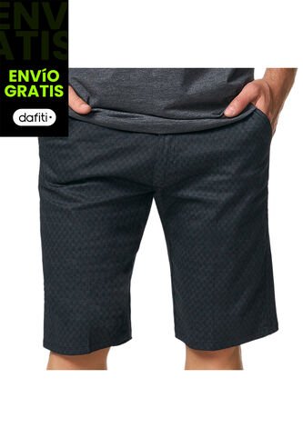 Bermuda Vicente Negro Croydon Para Hombre Croydon