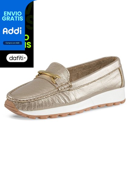Mocasines Senaida Oro Para Mujer Croydon