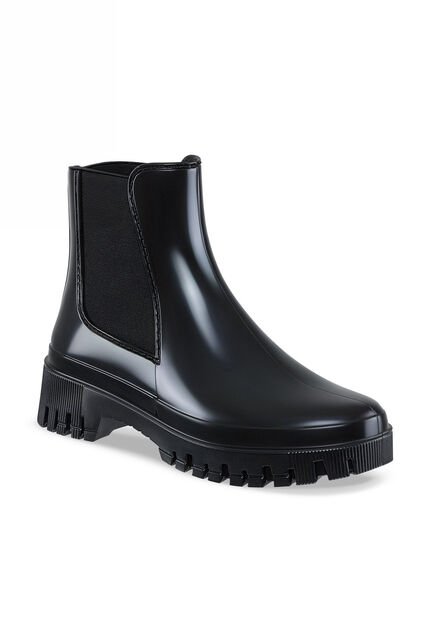 Botines Lluvia Kathie Negro Croydon Para Mujer