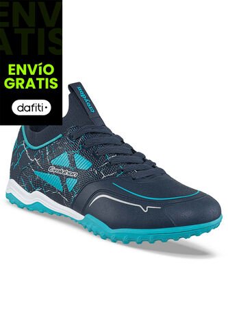 Guayos Sintética Kiwe Azul Osc Croydon Para Hombre Croydon