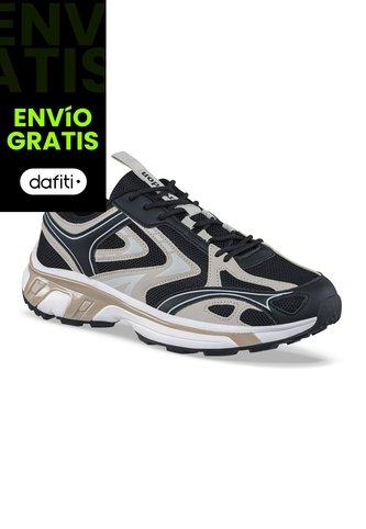 Tenis Urbanos Jeqoy Negro Croydon Para Hombre Croydon