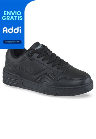 Tenis Colegio Grady C Negro Para Hombre Y Mujer Croydon Croydon