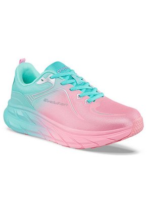 Tenis Running Lukup Rosa-Verde Para Mujer Croydon