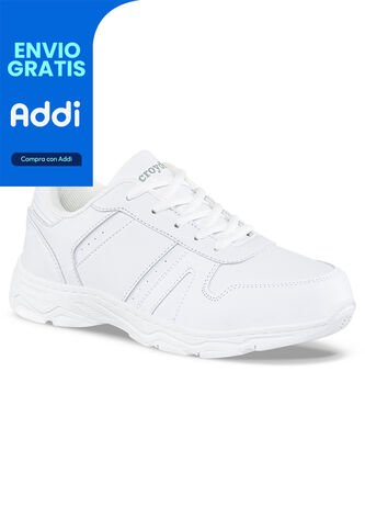 Tenis Colegio Kellan C Blanco Para Hombre Y Mujer Croydon Croydon