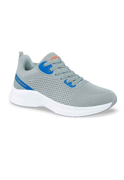 Tenis Boraro Gris-Azul Para Hombre Croydon