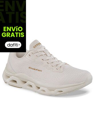 Tenis Running Hazer Beige Croydon Para Mujer Croydon